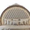 1 This Luxury Villa Round Bed carved solid wood bed – Hand Carved Custom Bedroom Furniture