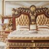 This French Luxury  solid wood bed – Hand Carved Custom Bedroom Furniture (Copy)