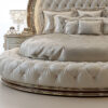 2 This Luxury Villa Round Bed carved solid wood bed – Hand Carved Custom Bedroom Furniture