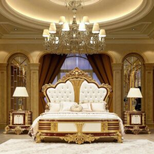 Classic bed Luxury Custom Furniture – Made to Order Support size, material, fabric & color customization 📩 Get a Custom Quote in 24 Hours