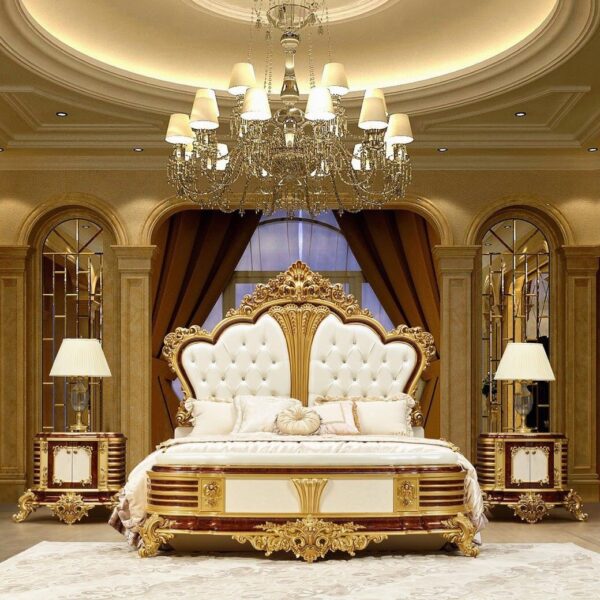 Classic bed Luxury Custom Furniture – Made to Order Support size, material, fabric & color customization 📩 Get a Custom Quote in 24 Hours