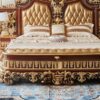 This French Luxury  solid wood bed – Hand Carved Custom Bedroom Furniture (Copy)