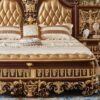 This French Luxury  solid wood bed – Hand Carved Custom Bedroom Furniture (Copy)