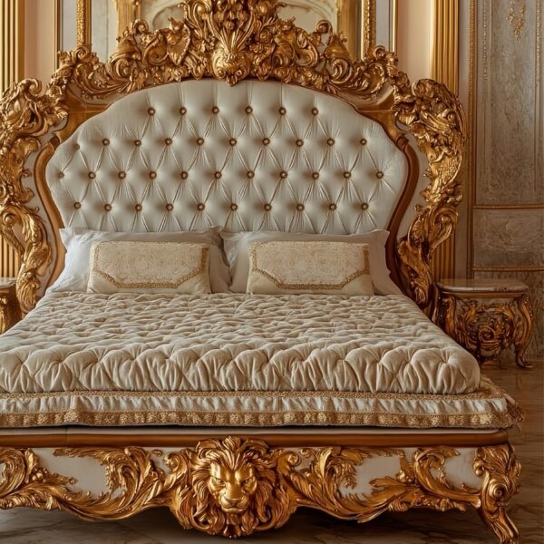 5 This Classic Bed solid wood bed – Hand Carved Custom Bedroom Furniture