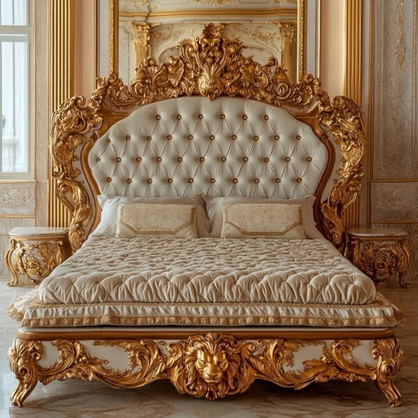 509436886_1301116005354380_2673876101893744834_n This Classic Bed solid wood bed – Hand Carved Custom Bedroom Furniture