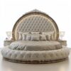 8fe3ec8754347d63039cd33d3de1bfa9 This Luxury Villa Round Bed carved solid wood bed – Hand Carved Custom Bedroom Furniture