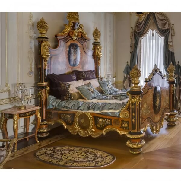 Classic bed Luxury Custom Furniture – Made to Order Support size, material, fabric & color customization 📩 Get a Custom Quote in 24 Hours